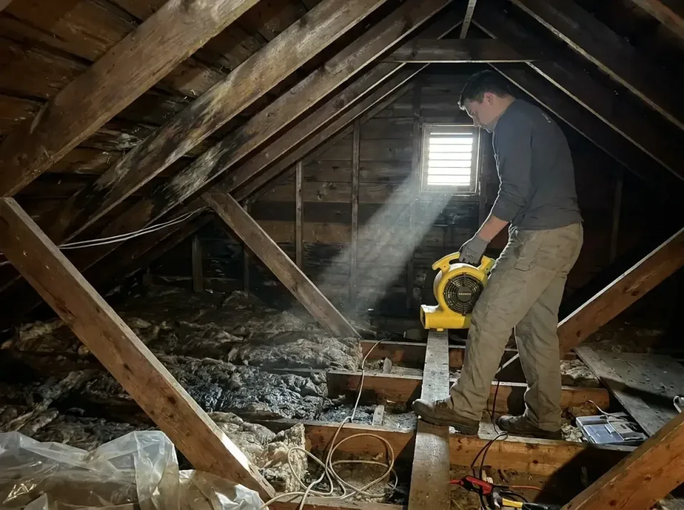 attic-water-damage-drying-proc-007 — frequently asked questions, Emergency Water Extraction & 24/7 Flood Response in Tumwate…